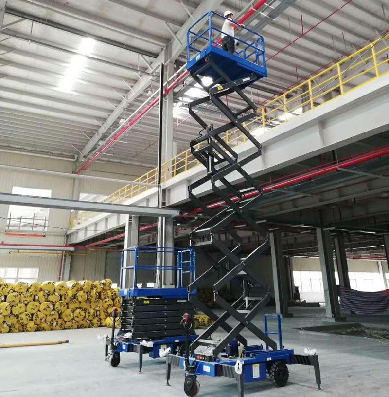 绥化助力行走剪叉式高空作业平台