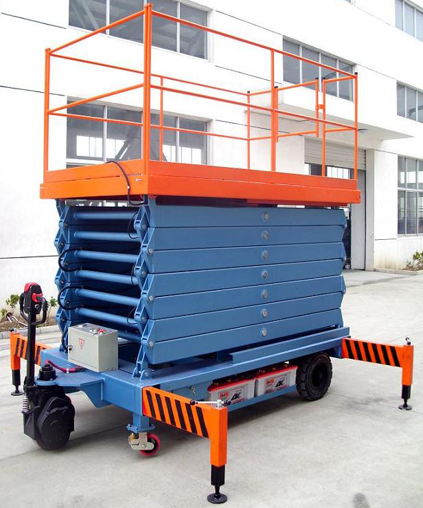 绥化助力行走剪叉式高空作业平台